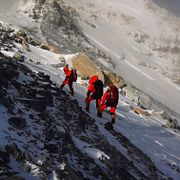 Klättrare på Mount Everest 2020.