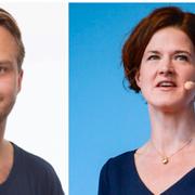 Rasmus Törnblom och Anna Kinberg Batra.