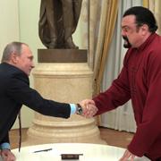 Putin och Seagal. Alexei Druzhinin / AP