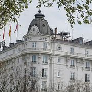 Hotell Ritz vid Pradomuseet i Madrid, Spanien. 