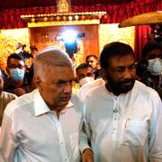 Ranil Wickremesinghe. 