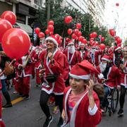 Athens Santa Run, 2019.