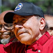 Nicaraguas president Daniel Ortega.