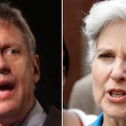 Gary Johnson och Jill Stein.