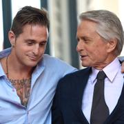 Cameron och Michael Douglas.