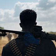En soldat i den somaliska armén fotograferad den 11 november 2025. Bilden har ingen koppling till innehållet i artikeln.