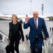 Frank-Walter Steinmeier och hans fru Elke Budenbender.