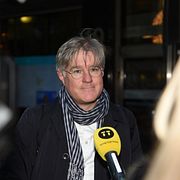 Arkivbild: Martin Wästfelt, PTK:s förhandlingschef anländer till Näringslivets hus under förhandlingarna i veckan. 