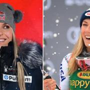 Lindsey Vonn och Mikaela Shiffrin