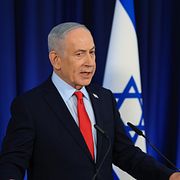 Israeli premiärminister Benjamin Netanyahu.