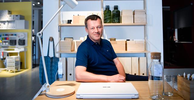 Arkivbild: Jesper Brodin, vd för Ingka Group, som driver Ikeavaruhus runt om i världen.  Johan Nilsson/TT / TT NYHETSBYRÅN