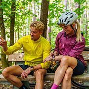 Sondre Sundby och Kristin Birkelund är båda nöjda med Huawei Watch GT 7 - serien.