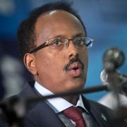 Somalias president Mohamed Abdullahi Mohamed .