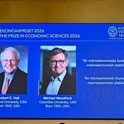 Robert E. Hall och Michael Woodford får årets ekonomipris för sin forskning om hur hushåll och företag fattar ekonomiska beslut och hur regeringar och centralbanker kan stabilisera ekonomin.