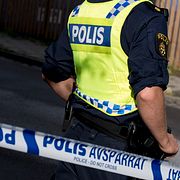 Polis i Malmö. Arkivbild.