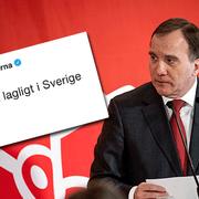 Stefan Löfven. 