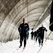 Arkivbild från skidtunneln i Torsby.