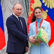 Veronika Stepanova möter Putin.