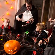 Arkivbild: Halloween i Oslo. 