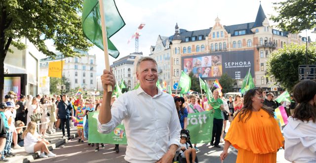 Miljöpartiets Per Bolund Maja Suslin/TT