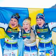 Emma Ribom, Jonna Sundling och Maja Dahlqvist