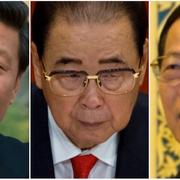 Xi Jinping, Zhang Gaoli, Li Peng.