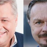 Transportarbetarförbundets ordförande Lars Lindgren och Taxiförbundets förbundsdirektör Per Juth.