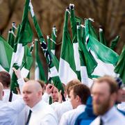 NMR under en demonstration i Borlänge.