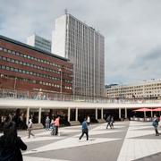 Arkivbild från Sergels torg.