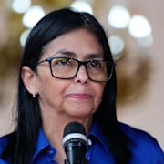 Venezuelas interimspresident Delcy Rodríguez.