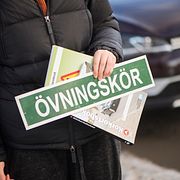 Arkivbild: Övningskörning.