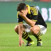 AIK:s Stefan Ishizaki deppar efter förlust