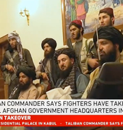 Talibanerna i presidentpalatset Al Jazeera