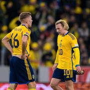 Mikael Ishak, Viktor Gyökeres och Emil Forsberg.