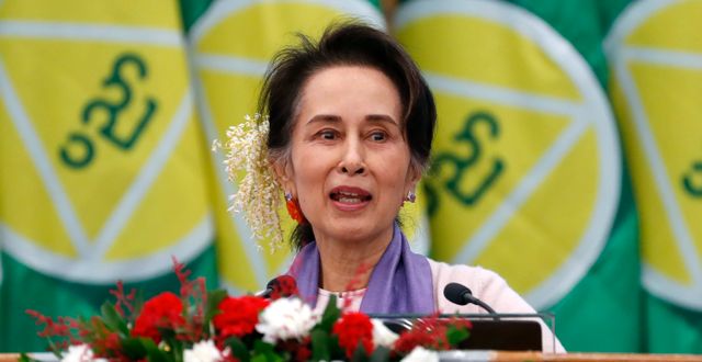 Aung San Suu Kyi. Aung Shine Oo / AP