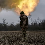 Ukrainsk soldat. Illustrationsbild. Libkos / AP