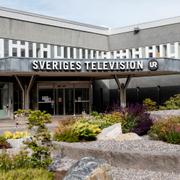 Sveriges Television i Stockholm. 