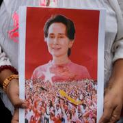 Myanmar folkvalda ledare Aung San Suu Kyi. Sakchai Lalit / AP