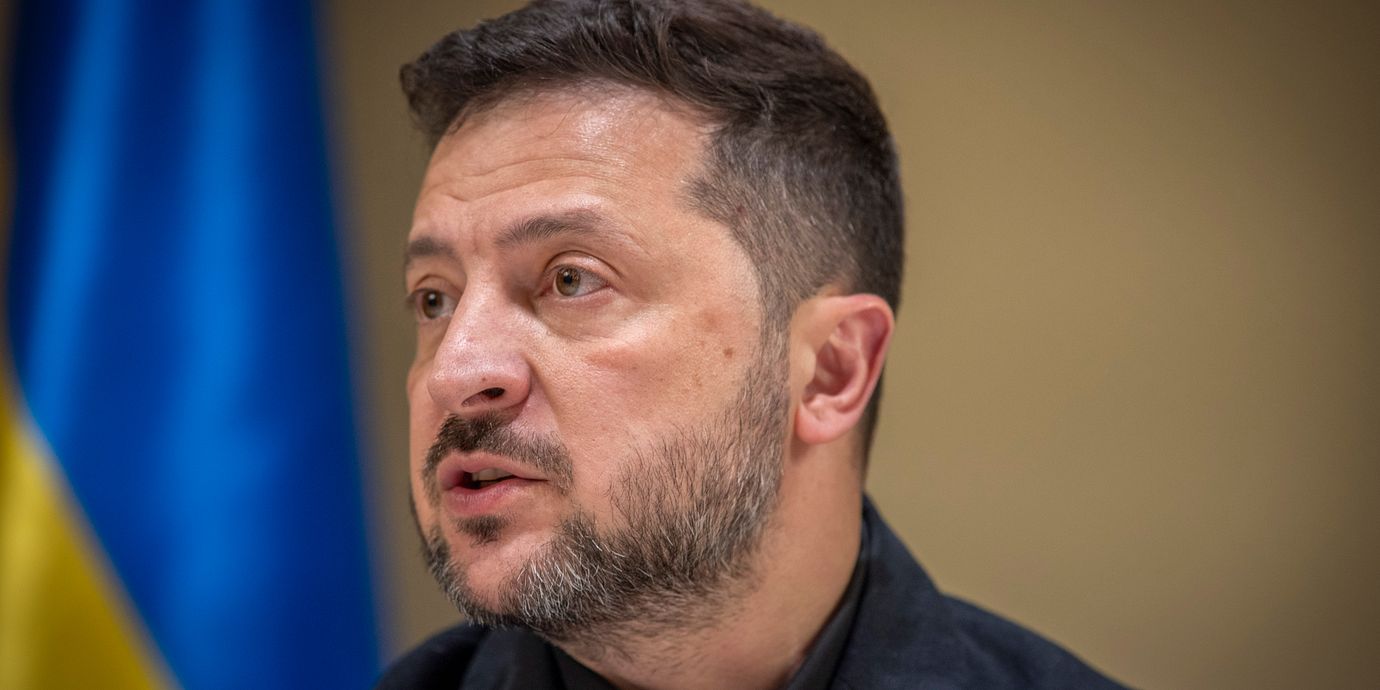 Volodymyr Zelenskyj.