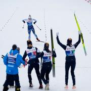 Jonna Sundling på upploppet.