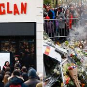 Minnesplats vid Bataclan.