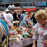 Loppmarknad Sergels torg/Arkivbild.