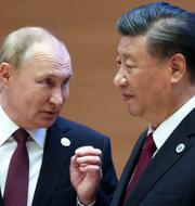 Vladimir Putin och Xi Jinping möttes i Uzbekistan i september. Sergei Bobylev / AP