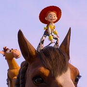 ”Toy Story”-karaktärerna Bullseye och Jessie.