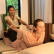 Thaimassage på Tara Angkor Hotel, arkivbild.