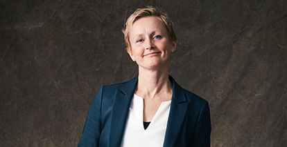 Nyfosas vd Stina Lindh Hök. Pressfoto: Nyfosa