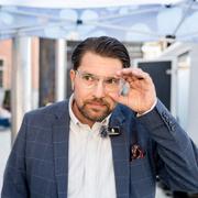 Sverigedemokraternas partiledare Jimmie Åkesson. 