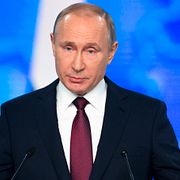 Putin under dagens tal. 