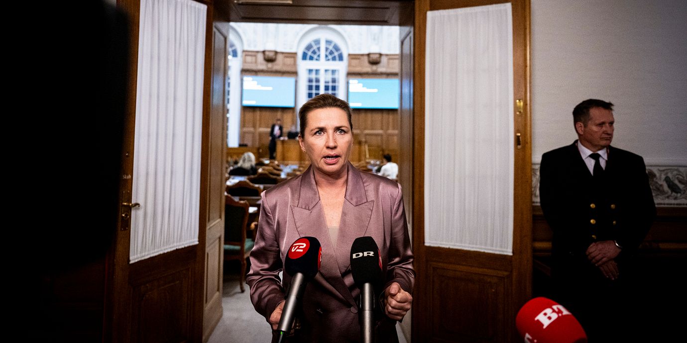 Mette Frederiksen.