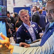Handlare på Wall Street. Arkivbild.